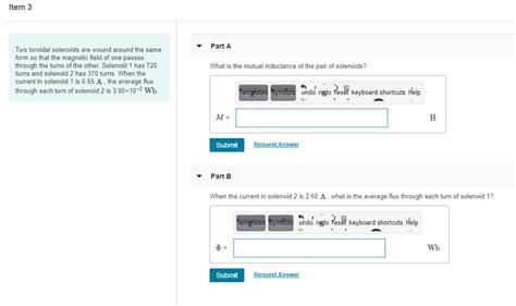 Solved Item Part A What Is The Mutual Inductance Of The Chegg