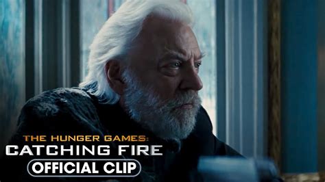 President Snow Pays Katniss A Visit The Hunger Games Catching Fire