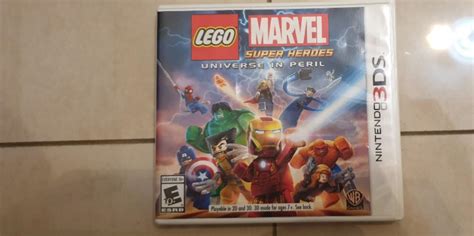 Nintendo Ds Game Lego Marvel Super Heroes Universe In Peril Video