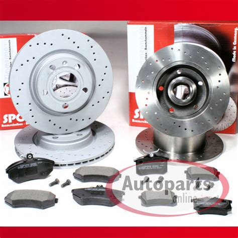 AUDI A4 B5 ZIMMERMANN SPORT BREMSSCHEIBEN GELOCHT BREMSEN