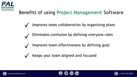 Ppt Benefits Of Project Management Software Powerpoint Presentation