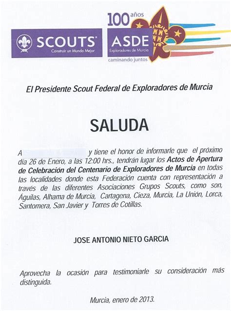 Blog Scout De Antonio Alaminos Saluda Exploradores De Murcia Asde