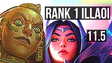 Illaoi Vs Irelia Top Rank 1 Illaoi 500 Games 12 4 8 Dominating