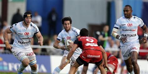 Rugby Le Racing 92 Bat Toulouse Et Rejoint Clermont En Demi Finales