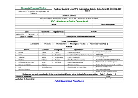 Total Imagem Atestado Admissional Modelo Br Thptnganamst Edu Vn