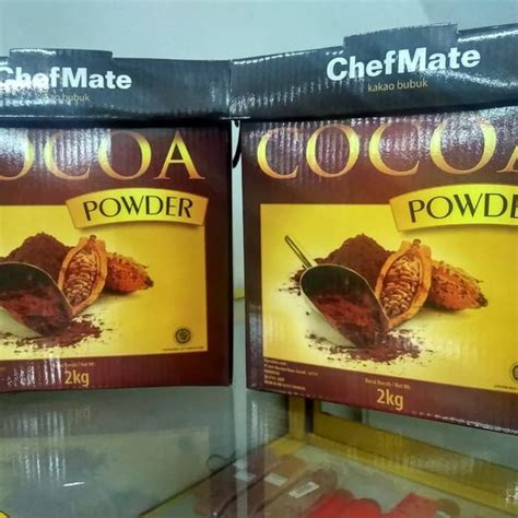 Jual Chefmate Cocoa Powder Kg Cokelat Bubuk Berkualitas Coklat Bubuk