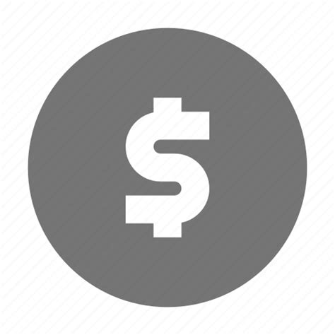 Circle Currency Dollar Money Icon