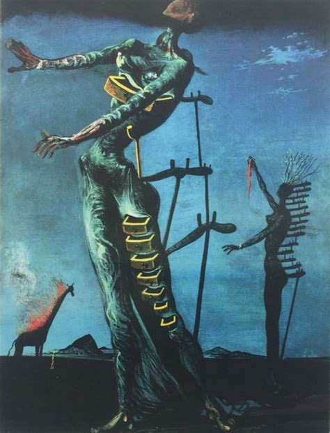 Salvador Dali La Giraffe En Feu 1937 Catawiki