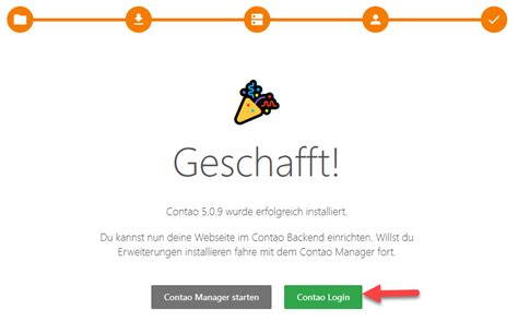 Contao Installation Mit Dem Contao Manager Fc Hosting De Webhoster