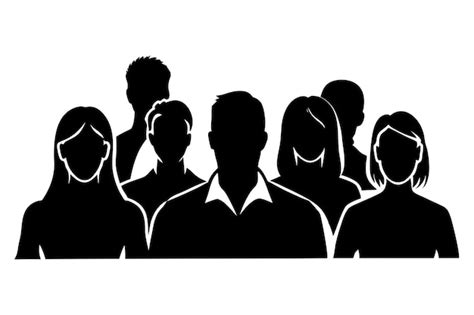 People Icon Society Group Symbol Vector Premium Ai Generated Vector