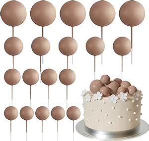 Amazon ASTARON 20 Pcs Ball Cake Topper Decorations Mini Balloons