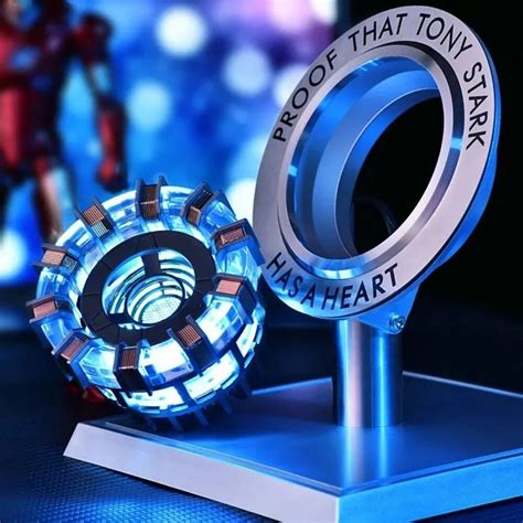 R Marvel Tony Stark Arc Reactor Mk Mk Vibration Sensing Control