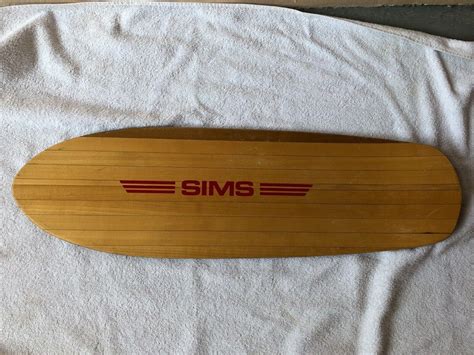 New Original Vintage Sims Superlight Skateboard Val Surf 1978 4024375097