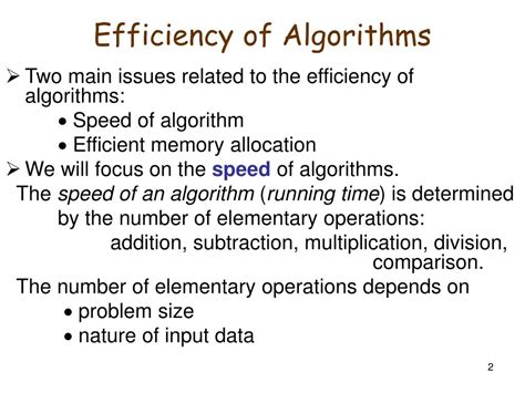 PPT - Efficiency of Algorithms PowerPoint Presentation, free download - ID:5687844