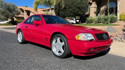 1996 Mercedes Benz Sl500 Convertible For Sale At Auction Mecum Auctions