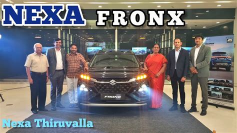 Maruti Suzuki Fronx Launch At Nexa Thiruvalla Maruthi Frozen Nexa