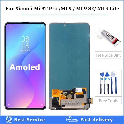 E VEACH AMOLED For Xiaomi Mi 9T Pro Mi9t LCD Display Touch Screen