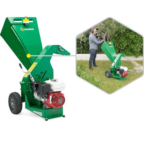 Powerful And Reliable Hansa C7 Petrol Garden Chipper Shredder