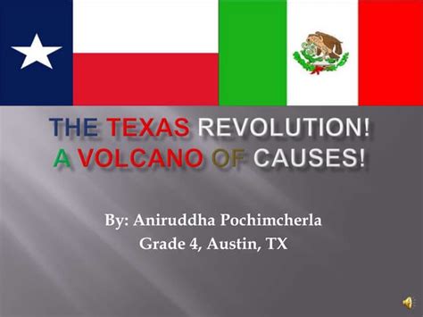 Texas Revolution Ppt