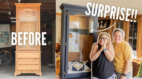 Diy Quilt Storage Idea Upcycling A Wooden Gun Cabinet Surprised My