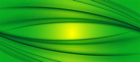 An Abstract Green Background With Wavy Lines