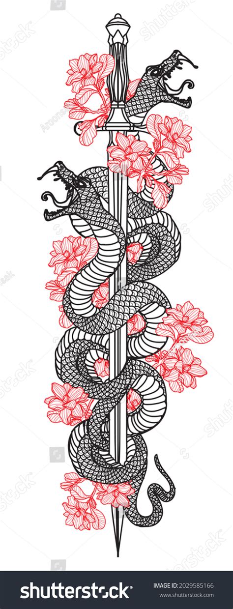 Aggregate More Than Sword With Snake Tattoo Latest In Coedo Vn