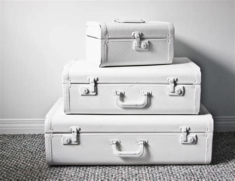 sweet tree furniture: how many vintage suitcases are reasonable for a girl to own?