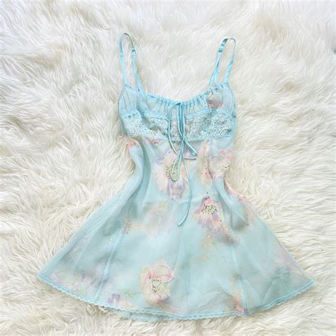 Victorias Secret Milkmaid Slip Babydoll Depop Fashion Inspo