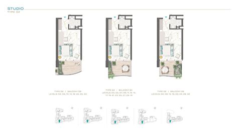 Damac Chic Tower At Business Bay Dubai Floor Plans