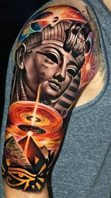 King Tut Tattoos A Journey Into The Ancient Egypt Idee Per