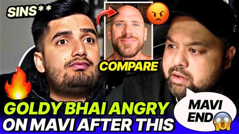 Goldy Bhai Angry On Toxic Mavi Mavi Compared Goldy Bhai To Jonny Sins