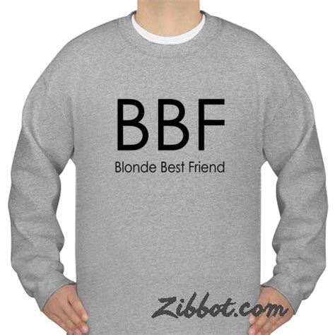 Blonde Best Friend Brunette Best Friend Sweatshirt