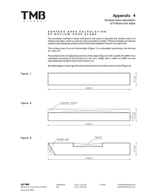 Fillable Online Surface Area Calculation Fax Email Print Pdffiller