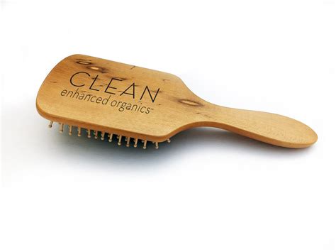 CEO Bamboo Paddle Brush - Clean Enhanced Organics