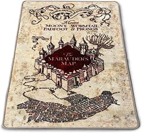 Harry Potter Marauder S Map Officially Licensed Silky Touch Super Soft