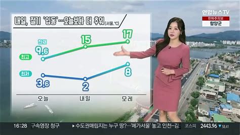 날씨 내일 아침 오늘보다 더 추워영남 한파특보 동영상 Dailymotion