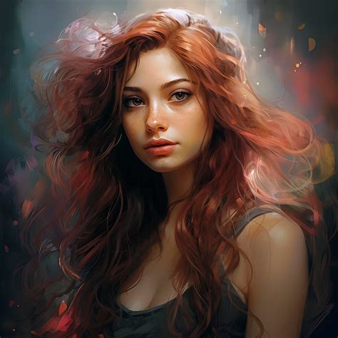 Estilos Art Sticos Retratos De Mulheres Gerados Por Ia No Artstation