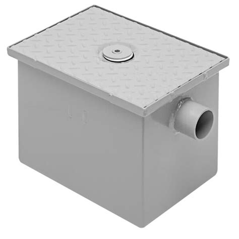 Zurn Gt2700 35 4nh 70 Lb 35 Gpm Grease Trap With 4 Threaded Connections