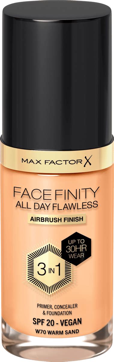 Max Factor Фон дьо тен Facefinity All Day Flawless Nr70 Warm Sand