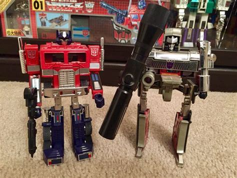 G1 Optimus Prime and Megatron toys | Transformers toys, Toys in the ...