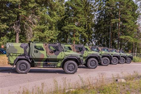 Oy Sisu Auto Ab Delivered SISU GTP 4x4 Off Road Vehicles For Finnish