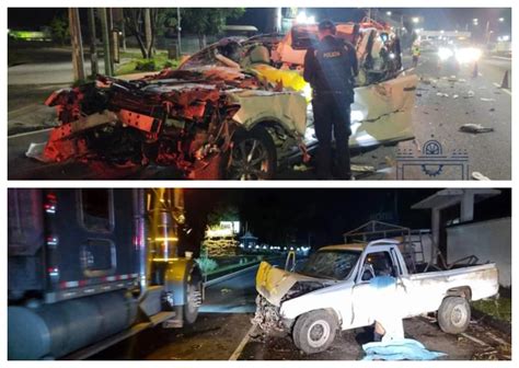 Aparatosos Accidentes Dejan Muertos En Retalhuleu Y Villa Nueva Noticias