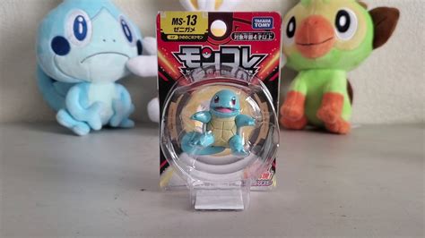 Pokemon Squirtle Figure Review Takara Tomy Youtube