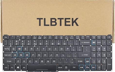 Amazon TLBTEK Backlight Keyboard Replacement Compatible With Acer