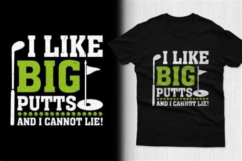 I Like Big Putts Golf T Shirt Design Svg Graphic By Creative Svg