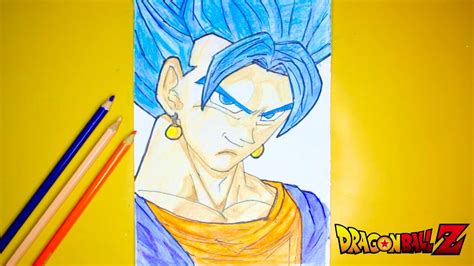 How To Draw Vegito Super Saiyan Blue Step By Step Dragonball Super