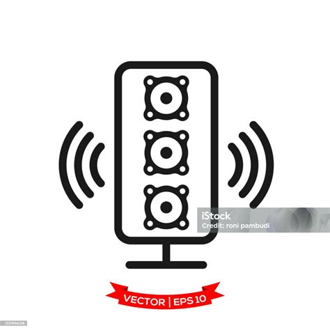 Speaker Vector Icon Audio Speaker Icon Stock Illustration Download