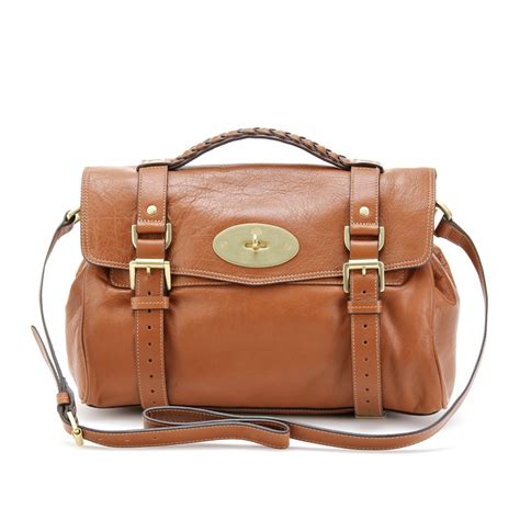 Mulberry Alexa Bag In Oak Brown Lyst