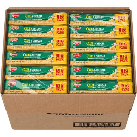 Keebler Club Cheddar Sandwich Crackers