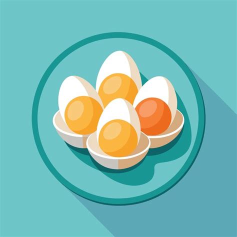 Premium Vector Eggs Vector Illustration